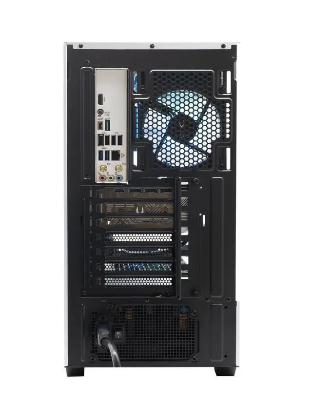 Alt view image 5 of 10 - ZOTAC GAMING MEK AI-Enhanced Gaming PC Desktop Computer - NVIDIA GeForce RTX 5090, AMD Ryzen 7 9800X3D Up to 5.2GHz, 32GB DDR5 RGB, 2TB NVME M.2 SSD, 1200W 80+ GOLD PSU, WiFi+BT, Windows 11