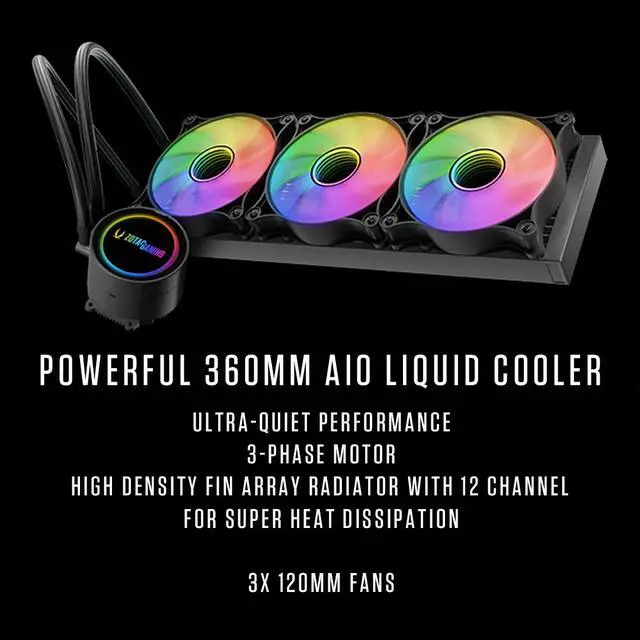 Alt view image 8 of 10 - ZOTAC GAMING MEK AI-Enhanced Gaming PC Desktop Computer - NVIDIA GeForce RTX 5090, AMD Ryzen 7 9800X3D Up to 5.2GHz, 32GB DDR5 RGB, 2TB NVME M.2 SSD, 1200W 80+ GOLD PSU, WiFi+BT, Windows 11