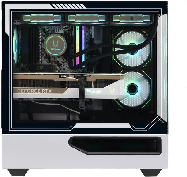 Main image of ZOTAC GAMING MEK AI-Enhanced Gaming PC Desktop Computer - NVIDIA GeForce RTX 5090, AMD Ryzen 7 9800X3D Up to 5.2GHz, 32GB DDR5 RGB, 2TB NVME M.2 SSD, 1200W 80+ GOLD PSU, WiFi+BT, Windows 11