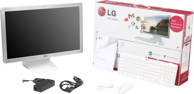Alt view image 7 of 7 - LG Chromebase 2GB DDR3L 16GB SSD (Sandisk) HDD 21.5" All-in-One Google Chrome OS 22CV241-W