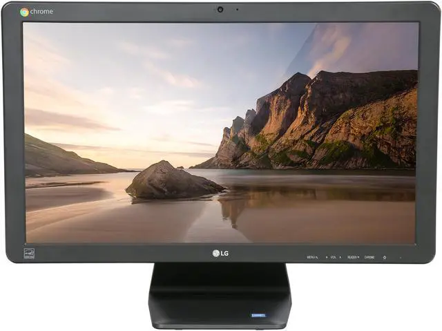 Alt view image 2 of 7 - LG Desktop Computer 22CV241-B.B 1.40GHz 2GB DDR3 16GB SSD Intel HD Graphics Google Chrome OS