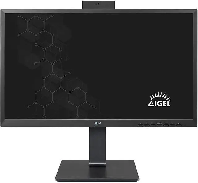Alt view image 2 of 8 - LG 24” 24CN650I-6N FHD IPS All-in-One Thin Client with Quad-core Processor, IGEL OS, Built-in FHD Webcam & Speaker