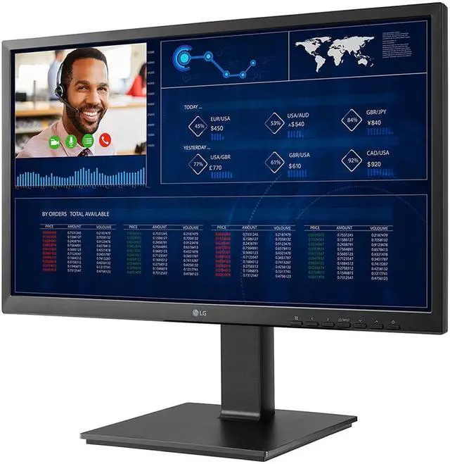 Alt view image 4 of 14 - LG 23.8" All-in-One Thin Client with Pop-up webcam - Intel N6005 (2.00GHz) - 8GB DDR4 - 16GB eMMC Storage - IGEL OS - 24CQ651N-6P