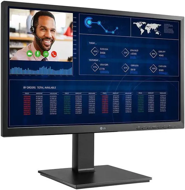 Alt view image 6 of 14 - LG 23.8" All-in-One Thin Client with Pop-up webcam - Intel N6005 (2.00GHz) - 8GB DDR4 - 16GB eMMC Storage - IGEL OS - 24CQ651N-6P