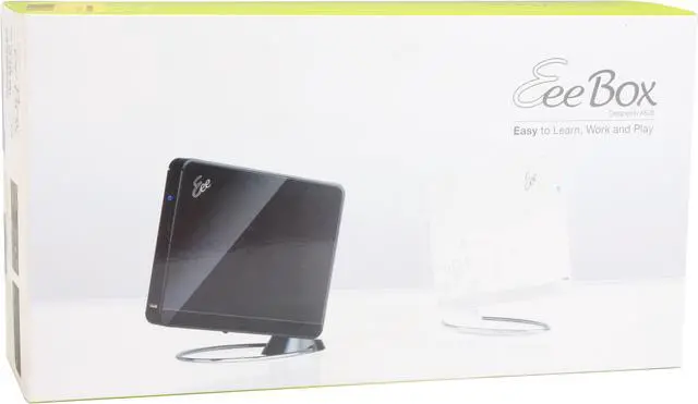 Alt view image 12 of 12 - ASUS Desktop PC Eee Box EBXB202-WHT-X0023 Intel Atom N270 1GB DDR2 80GB HDD Intel GMA 950 Windows XP Home