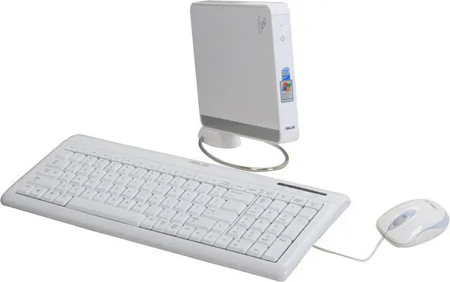 Main image of ASUS Desktop PC Eee Box EBXB202-WHT-X0023 Intel Atom N270 1GB DDR2 80GB HDD Intel GMA 950 Windows XP Home