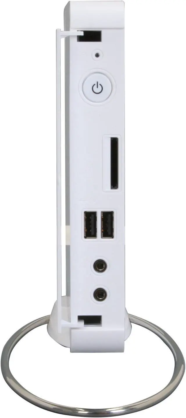 Alt view image 5 of 12 - ASUS Desktop PC Eee Box EBXB202-WHT-X0023 Intel Atom N270 1GB DDR2 80GB HDD Intel GMA 950 Windows XP Home