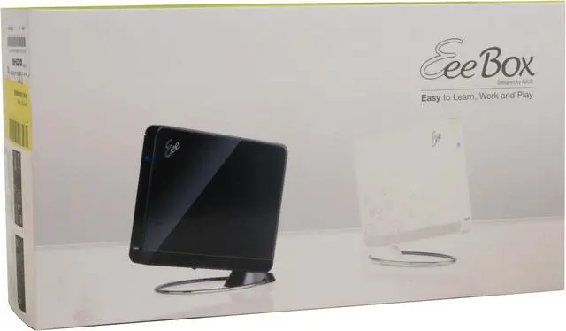 Alt view image 13 of 13 - ASUS Desktop PC Eee Box EBXB202-WHT-E0002 Intel Atom N270 1GB DDR2 160GB HDD Intel GMA 950 Linux EZOS