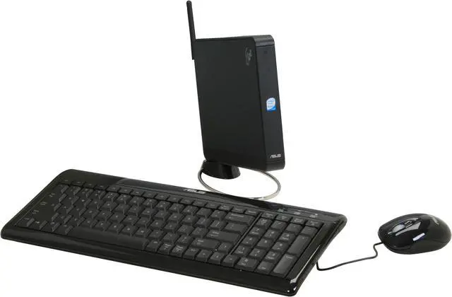 Main image of ASUS Desktop PC Eee Box EBXB202-BLK-E0002 Intel Atom N270 1GB DDR2 160GB HDD Intel GMA 950 Linux EZOS