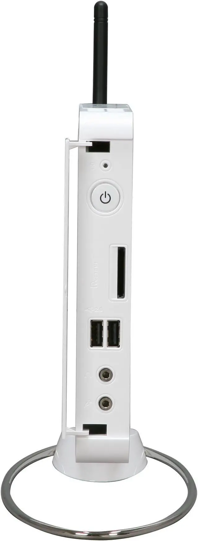 Alt view image 5 of 15 - ASUS Desktop PC Eee Box EBXB202-WHT-X0081 Intel Atom N270 1GB DDR2 160GB HDD Intel GMA 950 Windows XP Home