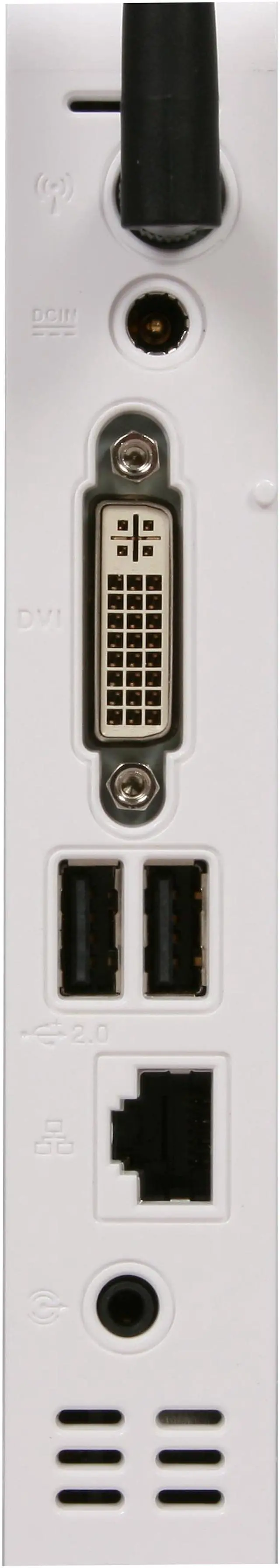 Alt view image 9 of 15 - ASUS Desktop PC Eee Box EBXB202-WHT-X0081 Intel Atom N270 1GB DDR2 160GB HDD Intel GMA 950 Windows XP Home
