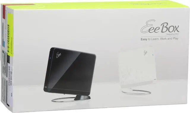 Alt view image 15 of 15 - ASUS Desktop PC Eee Box EBXB202-WHT-X0081 Intel Atom N270 1GB DDR2 160GB HDD Intel GMA 950 Windows XP Home
