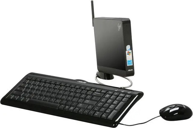 Main image of ASUS Desktop PC Eee Box EBXB202-BLK-X0081 Intel Atom N270 1GB DDR2 160GB HDD Intel GMA 950 Windows XP Home