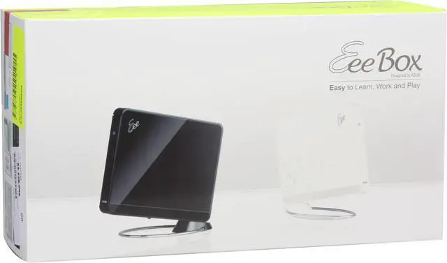 Alt view image 13 of 13 - ASUS Desktop PC Eee Box EBXB202-BLK-X0081 Intel Atom N270 1GB DDR2 160GB HDD Intel GMA 950 Windows XP Home