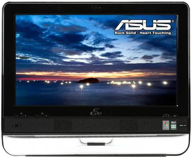 Alt view image 4 of 16 - ASUS Desktop PC Eee Top ETP1602-BK-X0045 Intel Atom N270 1GB DDR2 160GB HDD 15.6" Windows XP Home