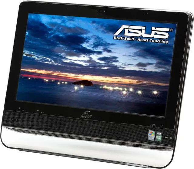 Alt view image 3 of 16 - ASUS Desktop PC Eee Top ETP1602-BK-X0045 Intel Atom N270 1GB DDR2 160GB HDD 15.6" Windows XP Home