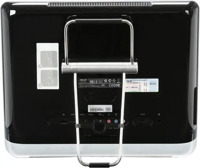 Alt view image 9 of 16 - ASUS Desktop PC Eee Top ETP1602-BK-X0045 Intel Atom N270 1GB DDR2 160GB HDD 15.6" Windows XP Home