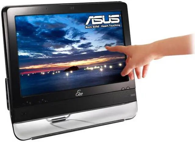 Main image of ASUS Desktop PC Eee Top ETP1602-BK-X0045 Intel Atom N270 1GB DDR2 160GB HDD 15.6" Windows XP Home