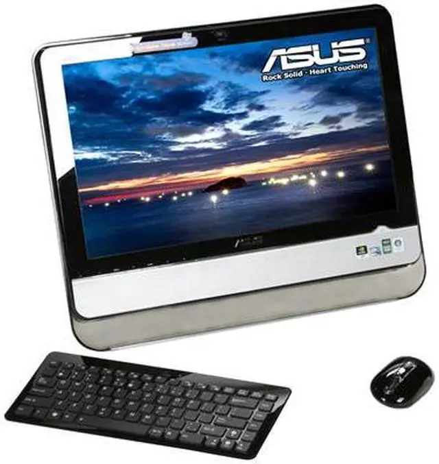 Main image of ASUS Desktop PC Eee Top ET2002-B024C Intel Atom N330 2GB DDR2 320GB HDD 20.0" Windows Vista Home Premium