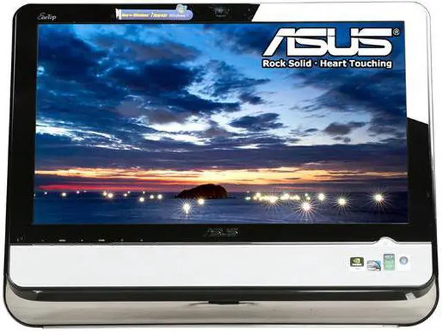 Alt view image 2 of 7 - ASUS Desktop PC Eee Top ET2002-B024C Intel Atom N330 2GB DDR2 320GB HDD 20.0" Windows Vista Home Premium