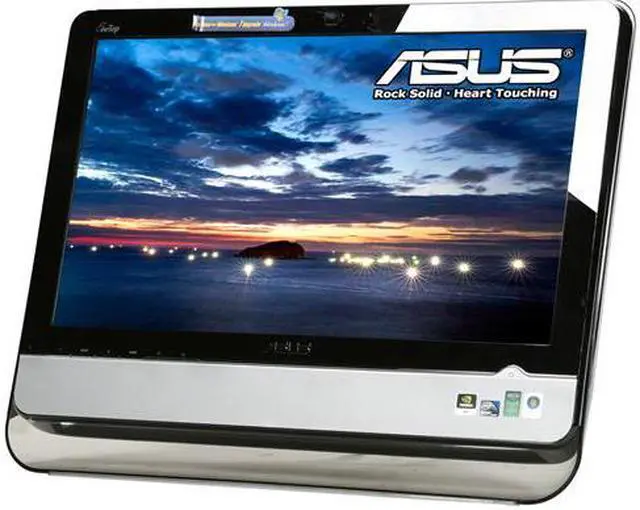 Alt view image 3 of 7 - ASUS Desktop PC Eee Top ET2002-B024C Intel Atom N330 2GB DDR2 320GB HDD 20.0" Windows Vista Home Premium