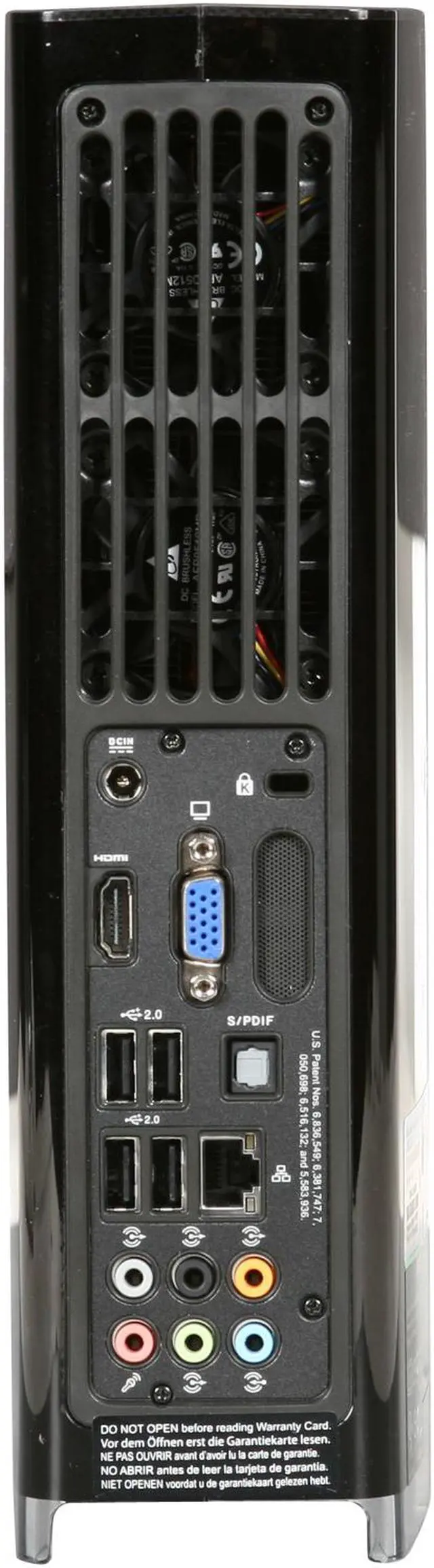 Alt view image 5 of 6 - ASUS Desktop PC Essentio CS5111-AP008 Intel Pentium E5200 4GB DDR2 640GB HDD Intel GMA X3500 Windows Vista Home Premium 64-bit