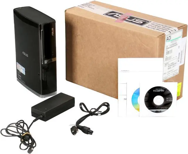 Alt view image 6 of 6 - ASUS Desktop PC Essentio CS5111-AP008 Intel Pentium E5200 4GB DDR2 640GB HDD Intel GMA X3500 Windows Vista Home Premium 64-bit