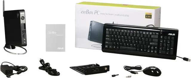 Alt view image 7 of 7 - ASUS Desktop PC Eee Box EB1012-B0257 Intel Atom N330 2GB DDR2 160GB HDD Windows 7 Home Premium