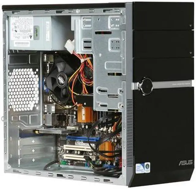 Alt view image 7 of 9 - ASUS Desktop PC Essentio CM5570-AP002 Intel Pentium E5300 6GB DDR2 640GB HDD Intel GMA X4500 Windows Vista Home Premium 64-bit