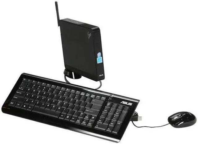Main image of ASUS Nettop Eee Box EBXB202-BLK-E0037 Intel Atom N270 1GB DDR2 160GB HDD Intel GMA 950 Linux/Red Flag