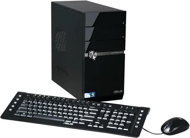Main image of ASUS Desktop PC Essentio CM5570-AP003 Intel Pentium E5300 6GB DDR2 750GB HDD Intel GMA X4500 Windows 7 Home Premium 64-bit