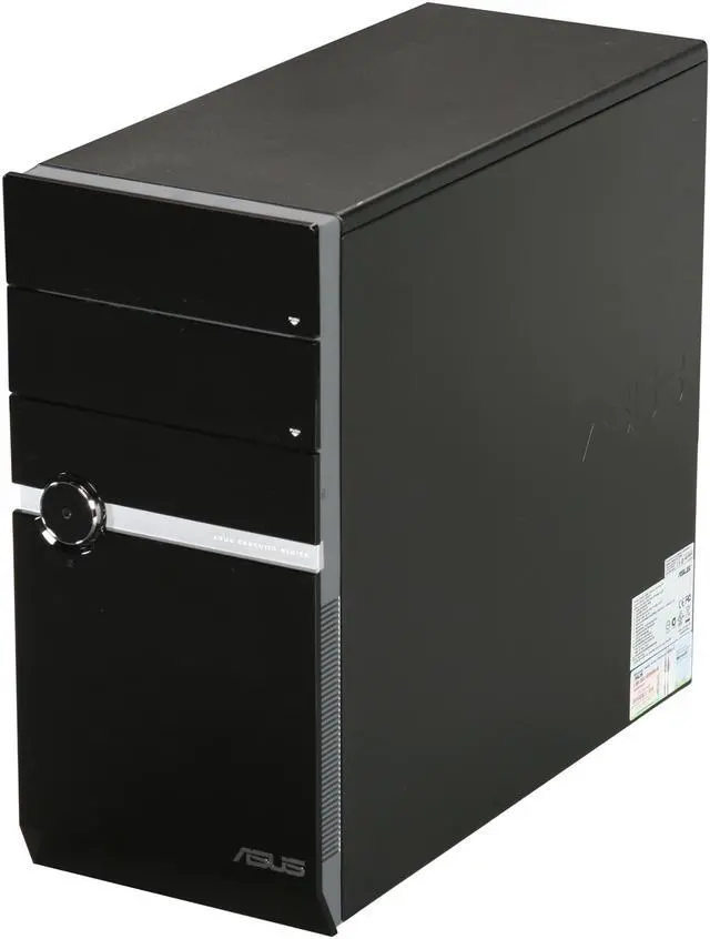 Alt view image 3 of 9 - ASUS Desktop PC Essentio CM5570-AP002B Intel Pentium E5300 6GB DDR2 640GB HDD Intel GMA X4500 Windows Vista Home Premium 64-bit