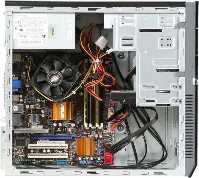 Alt view image 6 of 9 - ASUS Desktop PC Essentio CM5570-AP002B Intel Pentium E5300 6GB DDR2 640GB HDD Intel GMA X4500 Windows Vista Home Premium 64-bit