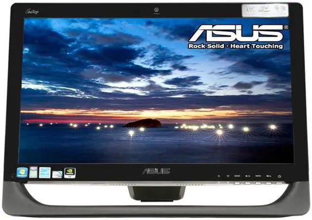 Alt view image 2 of 7 - ASUS Desktop PC Eee Top ET2010PNT-B027E Intel Atom D510 2GB DDR2 320GB HDD 20.0" Touchscreen Windows 7 Home Premium 64-bit