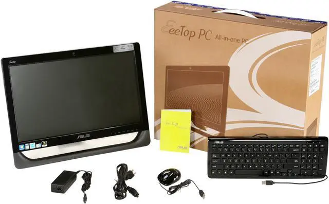 Alt view image 7 of 7 - ASUS Desktop PC Eee Top ET2010PNT-B027E Intel Atom D510 2GB DDR2 320GB HDD 20.0" Touchscreen Windows 7 Home Premium 64-bit