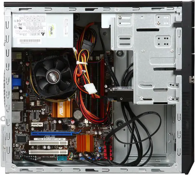 Alt view image 7 of 8 - ASUS Desktop PC Essentio CM5571-BR003 Intel Pentium E5400 6GB DDR3 750GB HDD Intel GMA X4500 Windows 7 Home Premium 64-bit
