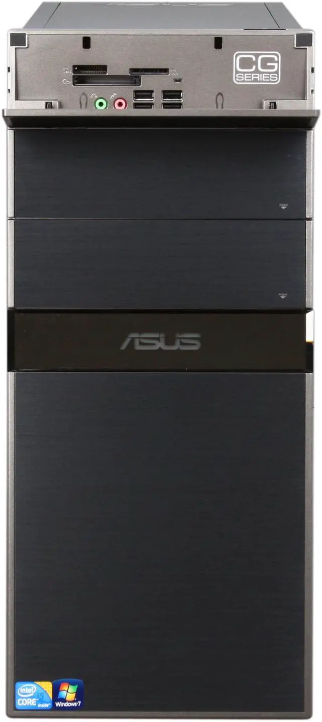 Alt view image 2 of 9 - ASUS Desktop PC Essentio CG5275-AR003 Intel Core i5-650 8GB DDR3 1TB HDD Intel HD Windows 7 Home Premium 64-bit