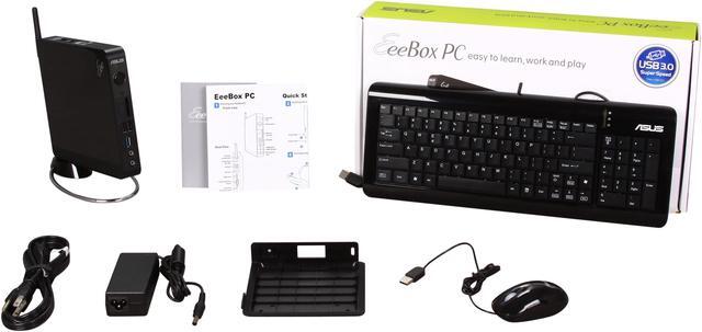 Alt view image 6 of 6 - ASUS Nettop Eee Box EB1012P-B022E Intel Atom D510 2GB DDR2 320GB HDD Windows 7 Home Premium 64-bit
