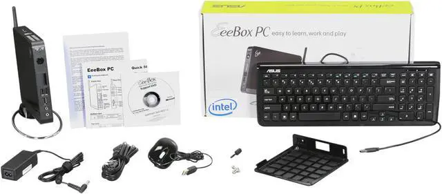 Alt view image 7 of 7 - ASUS Nettop Eee Box EB1007-B0410 Intel Atom D410 1GB DDR2 250GB HDD Intel GMA 3150 Linux