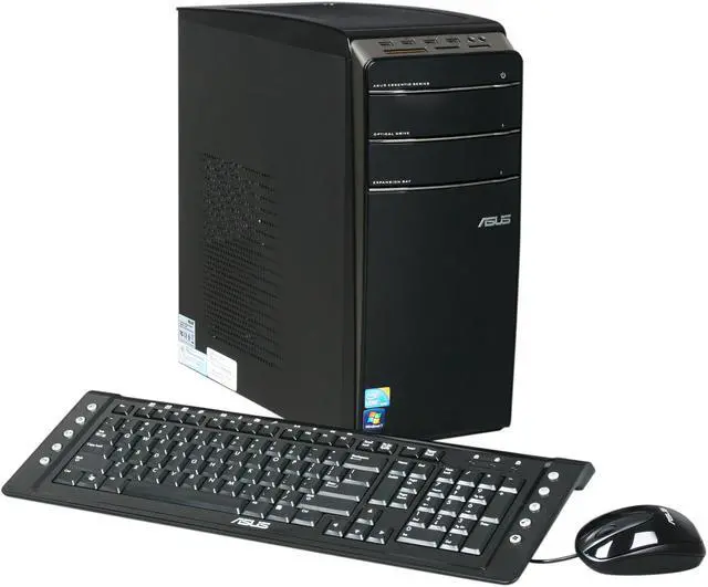 Main image of ASUS Desktop PC Essentio CM5675-09 Intel Core i5-650 6GB DDR3 1TB HDD Intel HD Graphics Windows 7 Home Premium 64-bit