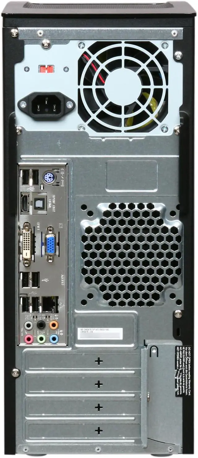 Alt view image 8 of 9 - ASUS Desktop PC Essentio CM5675-09 Intel Core i5-650 6GB DDR3 1TB HDD Intel HD Graphics Windows 7 Home Premium 64-bit