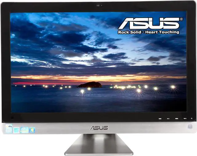 Alt view image 2 of 7 - ASUS All-in-one PC ET2410IUTS-B019C Intel Core i3-2100 4GB DDR3 500GB HDD 23.6" Touchscreen Windows 7 Home Premium 64-Bit