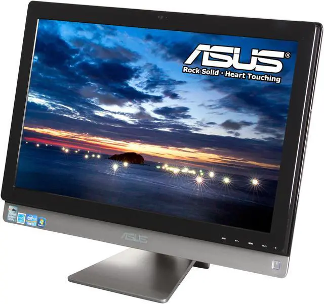 Alt view image 3 of 7 - ASUS All-in-one PC ET2410IUTS-B019C Intel Core i3-2100 4GB DDR3 500GB HDD 23.6" Touchscreen Windows 7 Home Premium 64-Bit