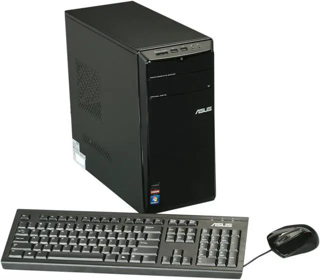 Main image of ASUS Desktop PC CM1740-US-2AA AMD A6-3600 4GB DDR3 1.5TB HDD AMD Radeon HD 6530D Windows 7 Home Premium 64 bit