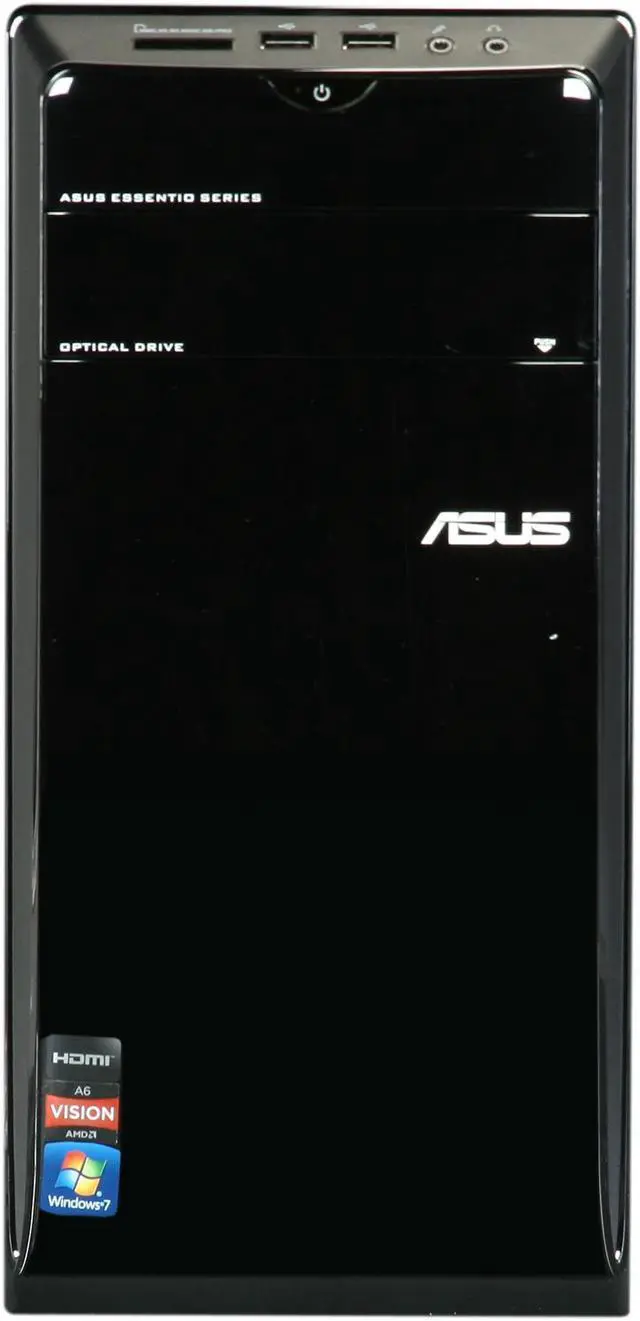 Alt view image 2 of 6 - ASUS Desktop PC CM1740-US-2AA AMD A6-3600 4GB DDR3 1.5TB HDD AMD Radeon HD 6530D Windows 7 Home Premium 64 bit