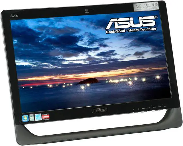 Alt view image 3 of 7 - ASUS All-in-One PC Eee Top ET2010AGT-B019E AMD Athlon II X2 250u 2GB DDR3 500GB HDD 20.0" Touchscreen Windows 7 Home Premium 64-Bit