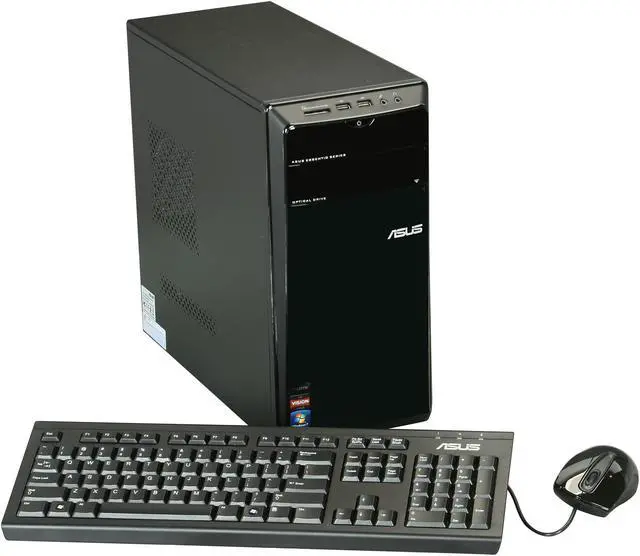 Main image of ASUS Desktop PC CM1740-US-2AD AMD A8-3820 8GB DDR3 500GB HDD AMD Radeon HD 6550D Window 7 Home Premium 64-bit