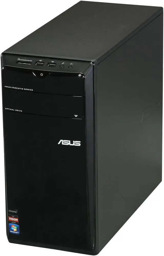 Alt view image 3 of 6 - ASUS Desktop PC CM1740-US-2AD AMD A8-3820 8GB DDR3 500GB HDD AMD Radeon HD 6550D Window 7 Home Premium 64-bit