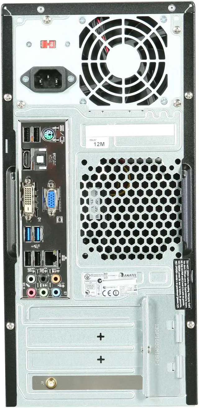 Alt view image 5 of 6 - ASUS Desktop PC CM1740-US-2AD AMD A8-3820 8GB DDR3 500GB HDD AMD Radeon HD 6550D Window 7 Home Premium 64-bit