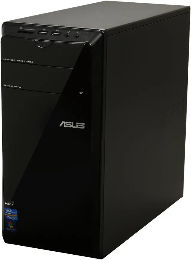 Alt view image 3 of 9 - ASUS Desktop PC Essentio CM6730-US-2AD Intel Core i3-2120 4GB DDR3 1TB HDD Intel HD Graphics Windows 7 Home Premium 64-Bit
